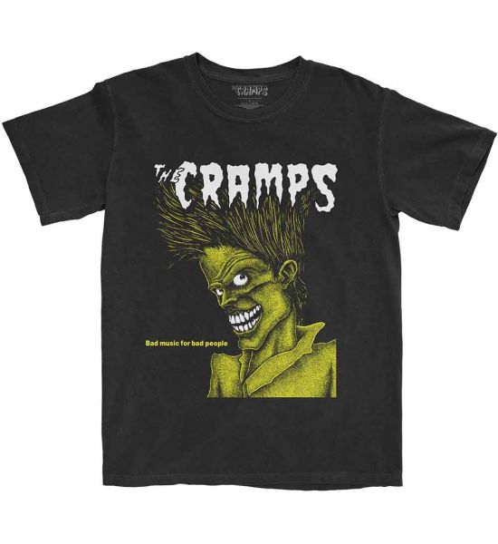 The Cramps: Bad Music - Black T-Shirt