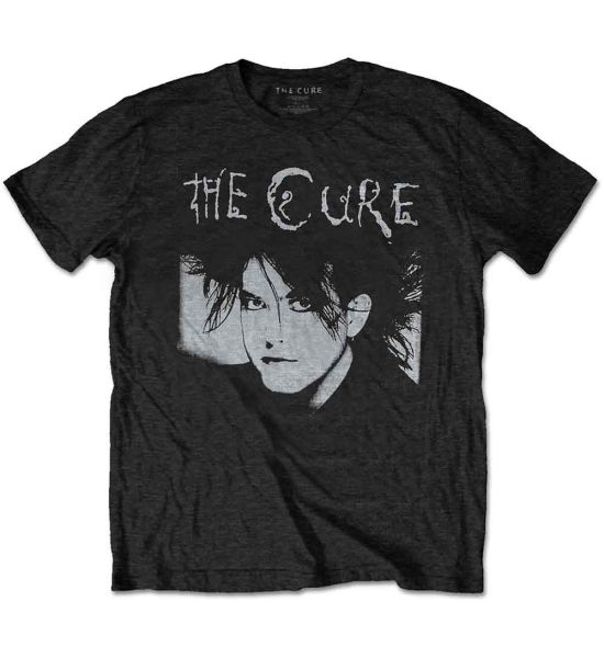 The Cure: Robert Illustration - Black T-Shirt