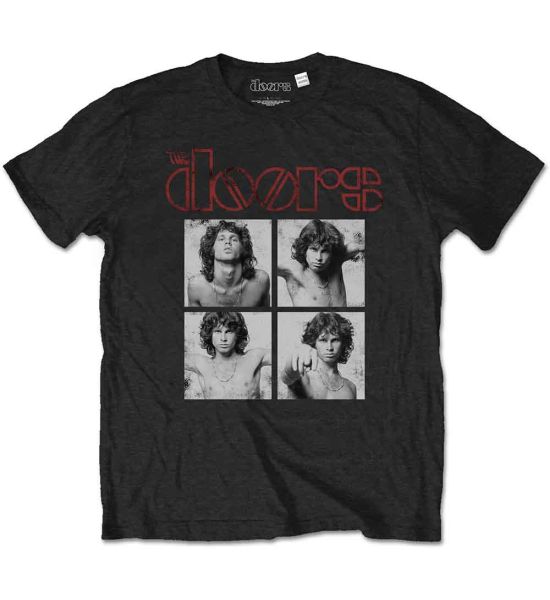 The Doors: Boxes - Black T-Shirt