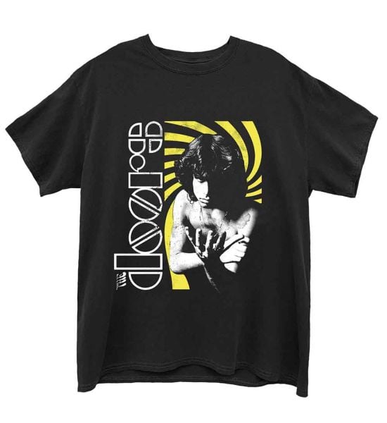 The Doors: Jim Spinning - Black T-Shirt