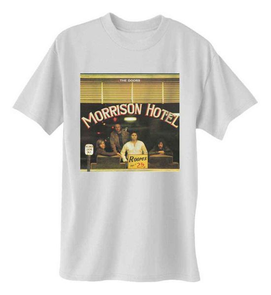 The Doors: Morrison Hotel - White T-Shirt