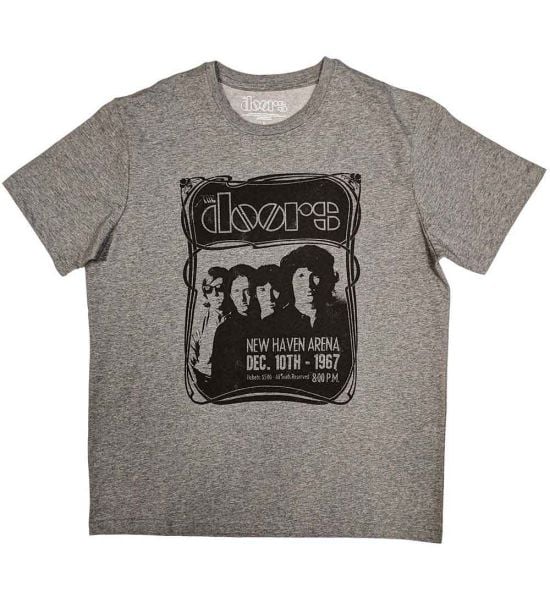 The Doors: New Haven Frame - Grey T-Shirt