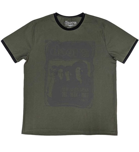 The Doors: New Haven Frame - Khaki Green T-Shirt