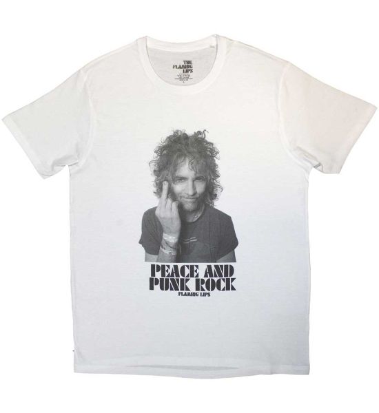 The Flaming Lips: Peace and Punk - White T-Shirt