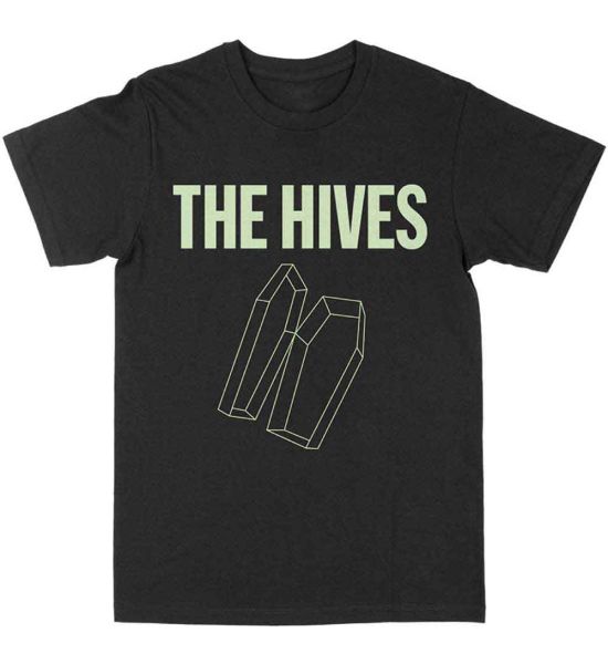 The Hives: Glow-in-the-Dark Coffin (Glow In The Dark) - Black T-Shirt