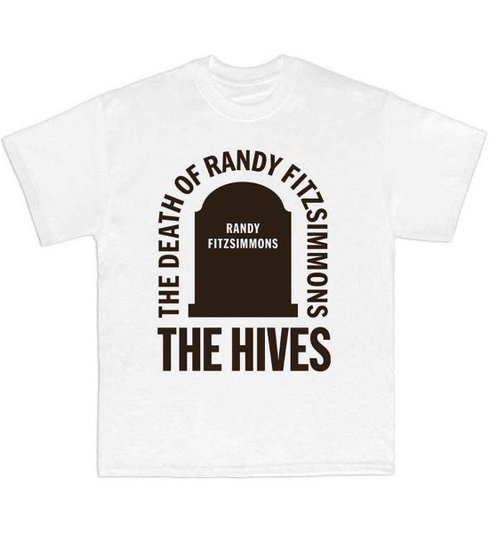 The Hives: Randy Gravestone - White T-Shirt