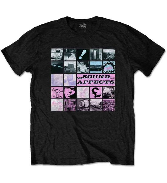 The Jam: Sound Affects - Black T-Shirt