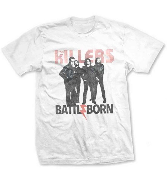 The Killers: Battle Born - White T-Shirt