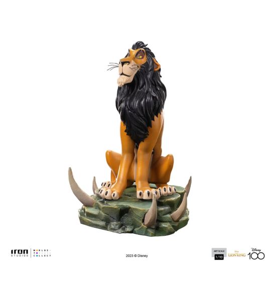 The Lion King: Scar Art Scale Statue 1/10 Regular (16cm) Preorder