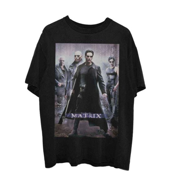 The Matrix: Original Cover - Black T-Shirt