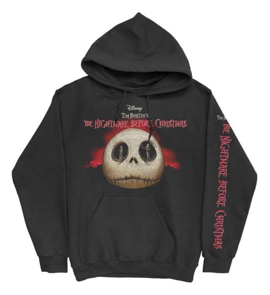 The Nightmare Before Christmas: Jack Skull Eyes - Black Pullover Hoodie