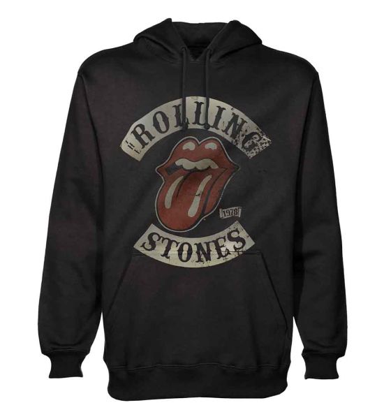 The Rolling Stones: 1978 Tour - Black Pullover Hoodie