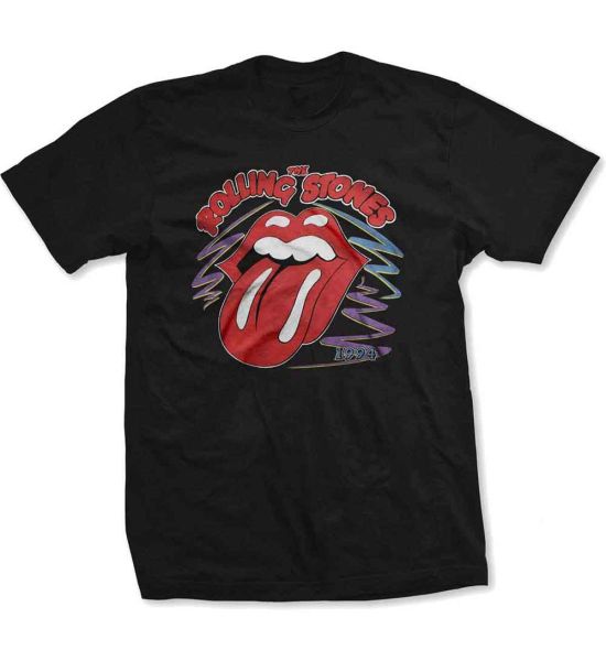 The Rolling Stones: 1994 Tongue - Black T-Shirt