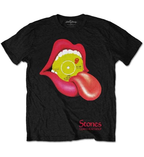 The Rolling Stones: Angie - Goats Head Soup - Black T-Shirt