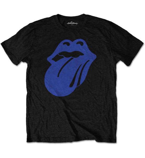 The Rolling Stones: Blue & Lonesome 1972 Logo - Black T-Shirt