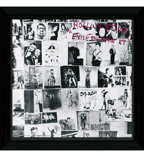 The Rolling Stones: Exile On Main Framed Print (30x40cm)