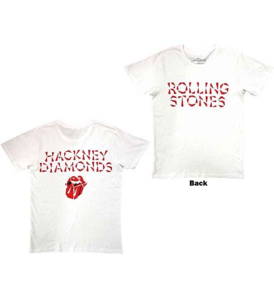 The Rolling Stones: Hackney Diamonds (Back Print) - White T-Shirt