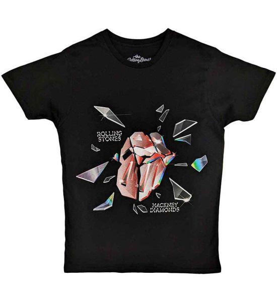 The Rolling Stones: Hackney Diamonds Explosion - Black T-Shirt