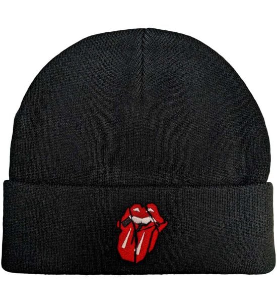 The Rolling Stones: Hackney Diamonds Shards Logo - Black Beanie Hat Preorder