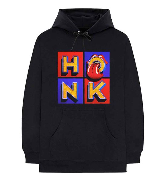 The Rolling Stones: Honk Album - Black Pullover Hoodie