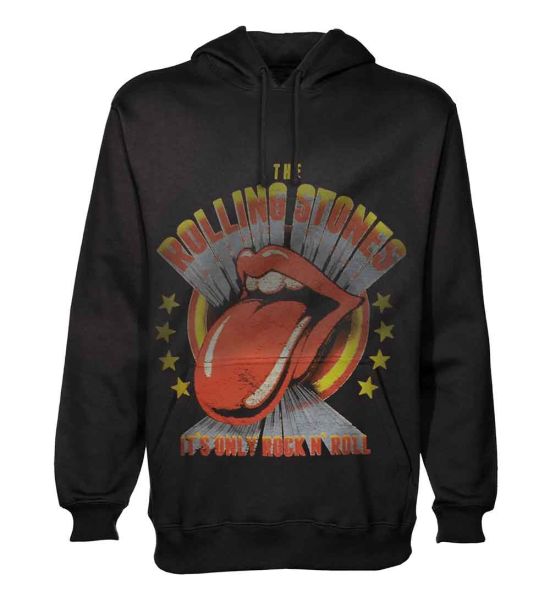 The Rolling Stones: It's Only Rock 'n Roll - Black Pullover Hoodie