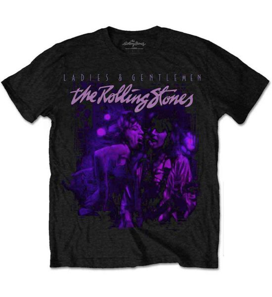 The Rolling Stones: Mick & Keith Together - Black T-Shirt