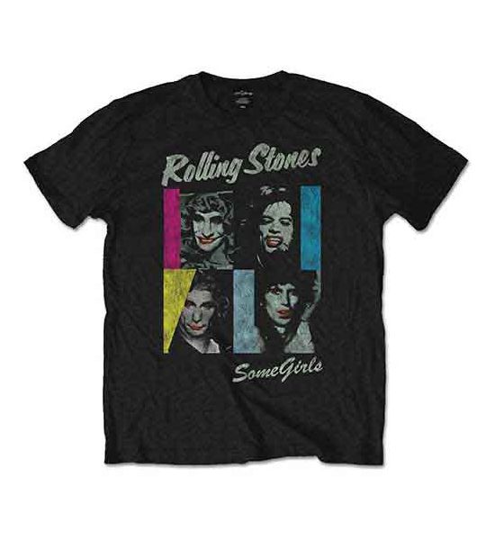 The Rolling Stones: Some Girls - Black T-Shirt