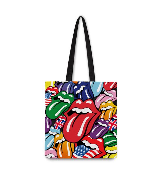 The Rolling Stones: Tongues Tote Bag