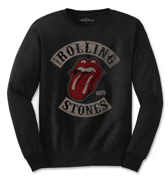 The Rolling Stones: Tour '78 - Black Long Sleeve T-Shirt