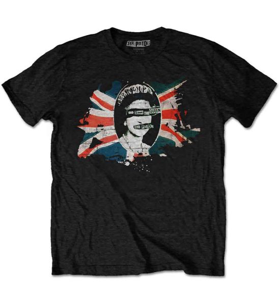 The Sex Pistols: God Save The Queen - Black T-Shirt