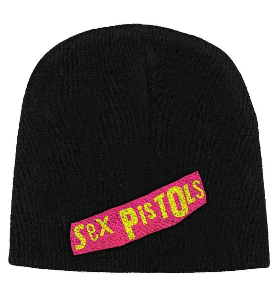 The Sex Pistols: Logo - Black Beanie Hat Preorder