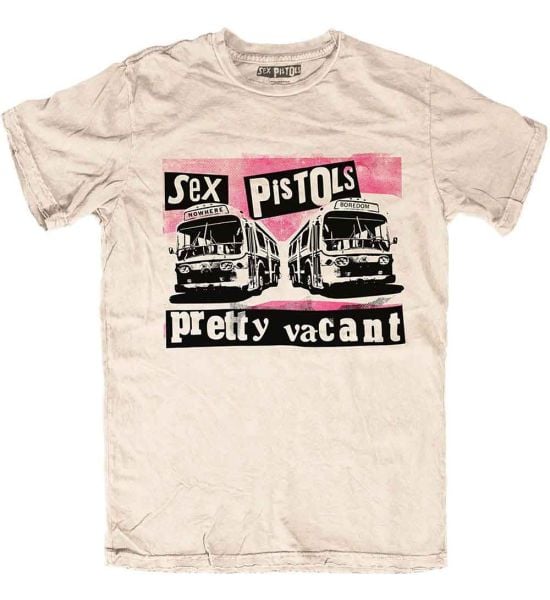 The Sex Pistols: Pretty Vacant - Sand T-Shirt