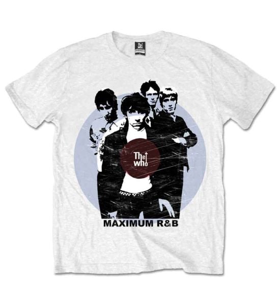 The Who: Maximum Rhythm & Blues - White T-Shirt