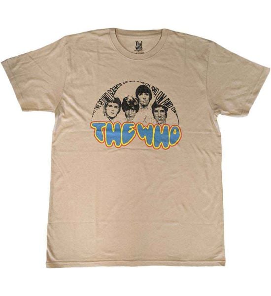 The Who: On and On - Sand T-Shirt