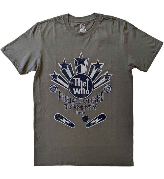 The Who: Pinball Wizard Flippers - Charcoal Grey T-Shirt