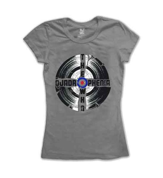 The Who: Quadrophenia - Ladies Grey T-Shirt