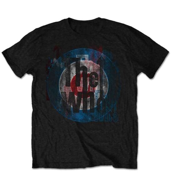 The Who: Target Texture - Black T-Shirt