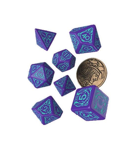 The Witcher: Dandelion Half a Century of Poetry Dice Set (7) Preorder