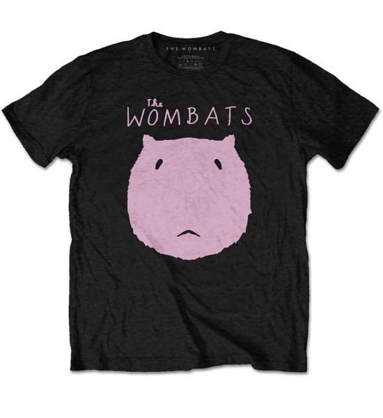 The Wombats: Logo - Black T-Shirt