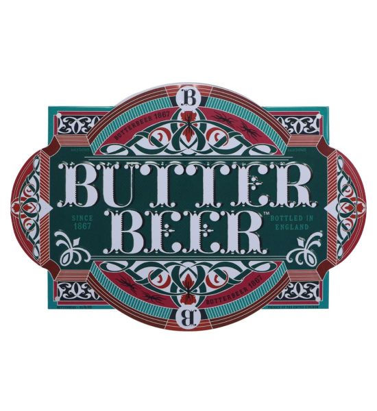 Harry Potter: Butter Beer Metal Sign Preorder