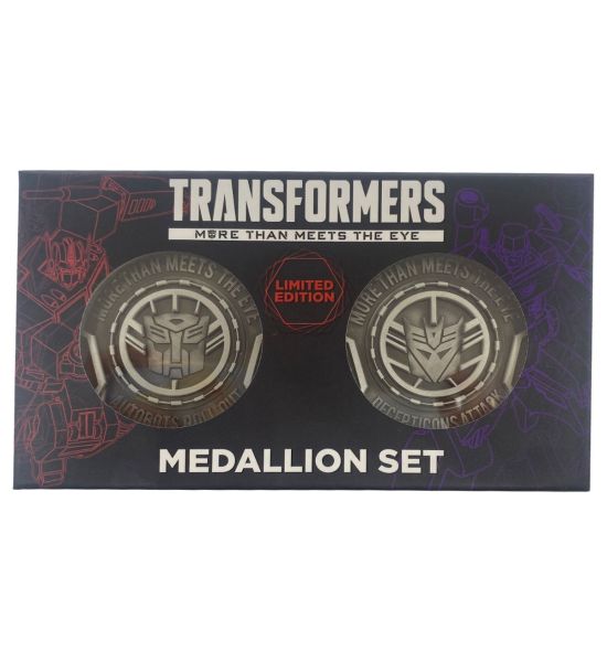 Transformers: Limited Edition Medallion Set