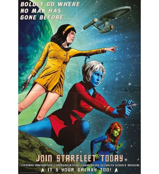 Star Trek: Join Starfleet Today Limited Edition Art Print