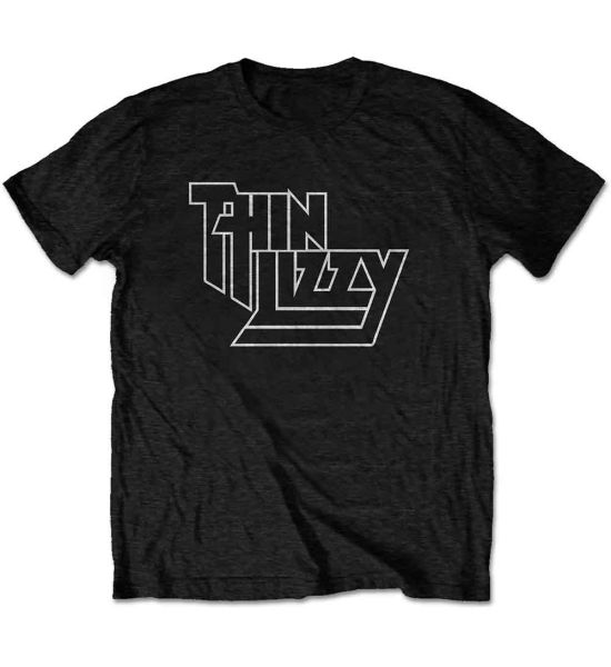 Thin Lizzy: Logo - Black T-Shirt