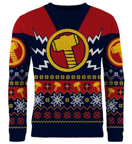 Thor: Merry Mjolnir Ugly Christmas Sweater