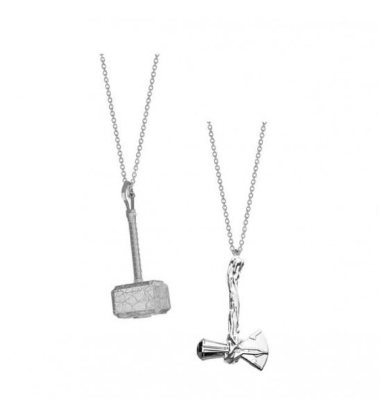 Thor: Love and Thunder Hammer Necklace Set