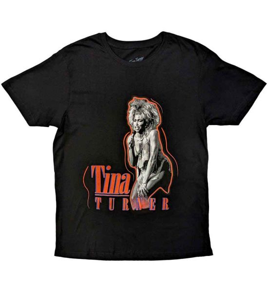 Tina Turner: Neon - Black T-Shirt