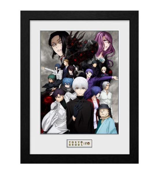 Tokyo Ghoul: Key Art 3 Re - Framed Print (30x40cm)