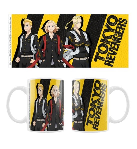 Tokyo Revengers: Manjiro, Takemichi & Ken Ceramic Mug Preorder