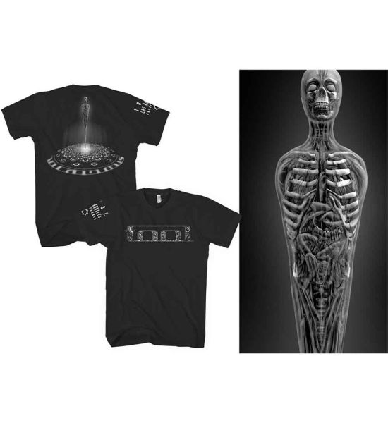 Tool: BW Spectre (Back Print, Sleeve Print) - Black T-Shirt