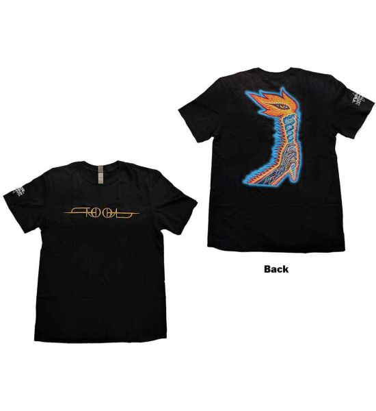 Tool: The Torch (Back Print,Sleeve Print) - Black T-Shirt